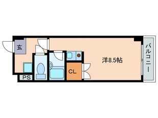 湖南コーポレーションの物件間取画像